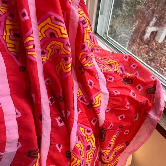 FARM Rio Tiki Bananas Maxi Tiered Dress for Anthropologie - Picture 7 of 9